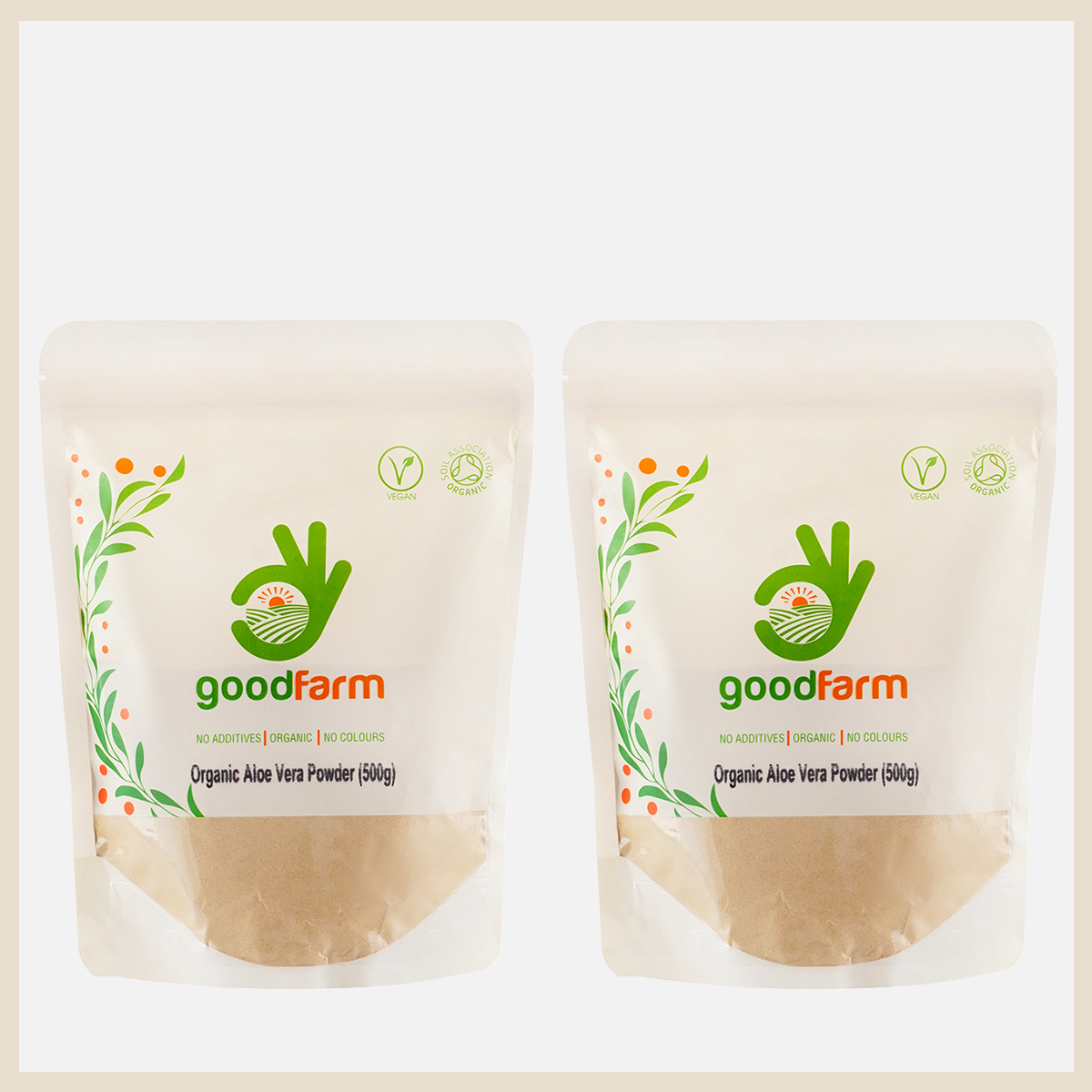 goodFarm Organic Aloe Vera Powder 500g