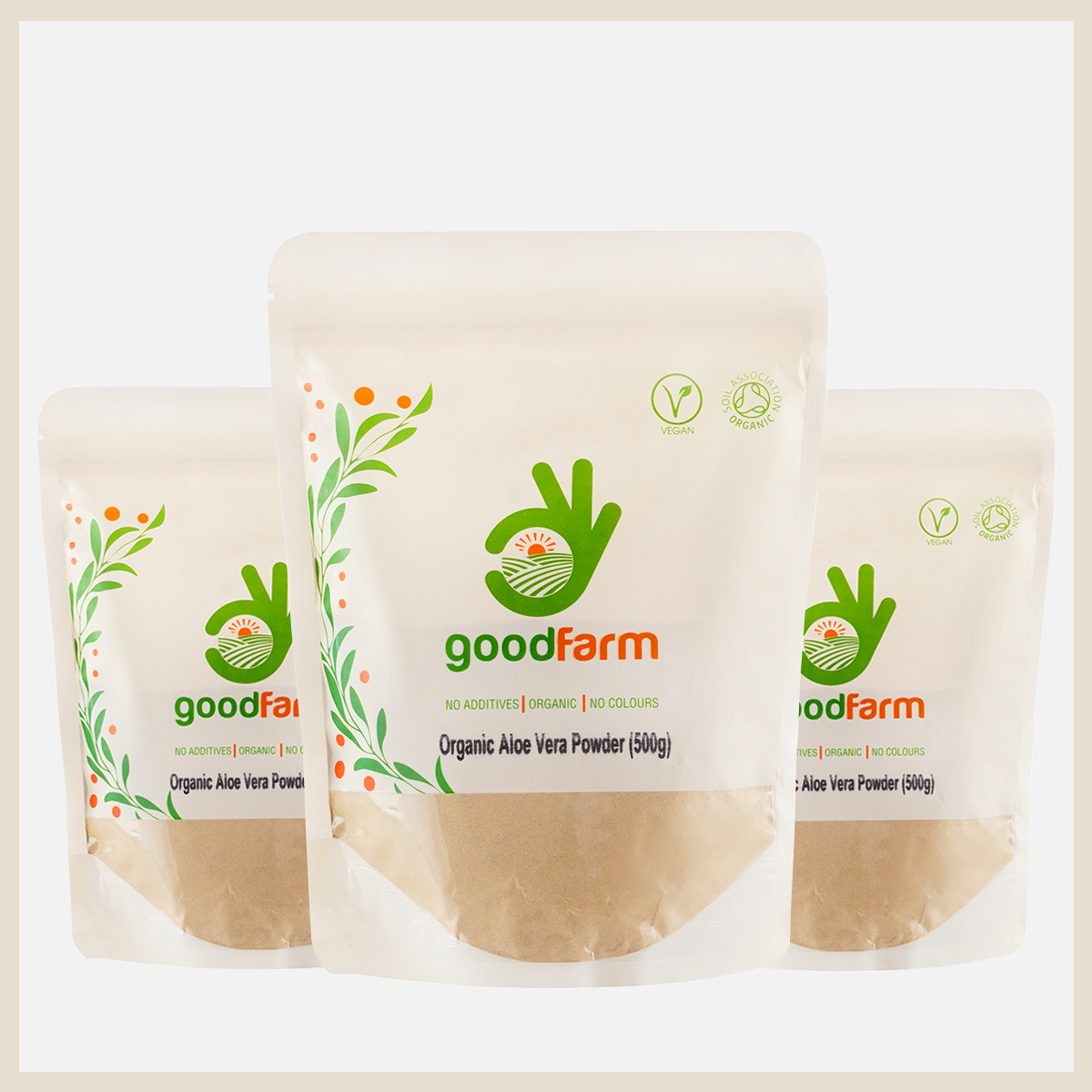 goodFarm Organic Aloe Vera Powder 500g