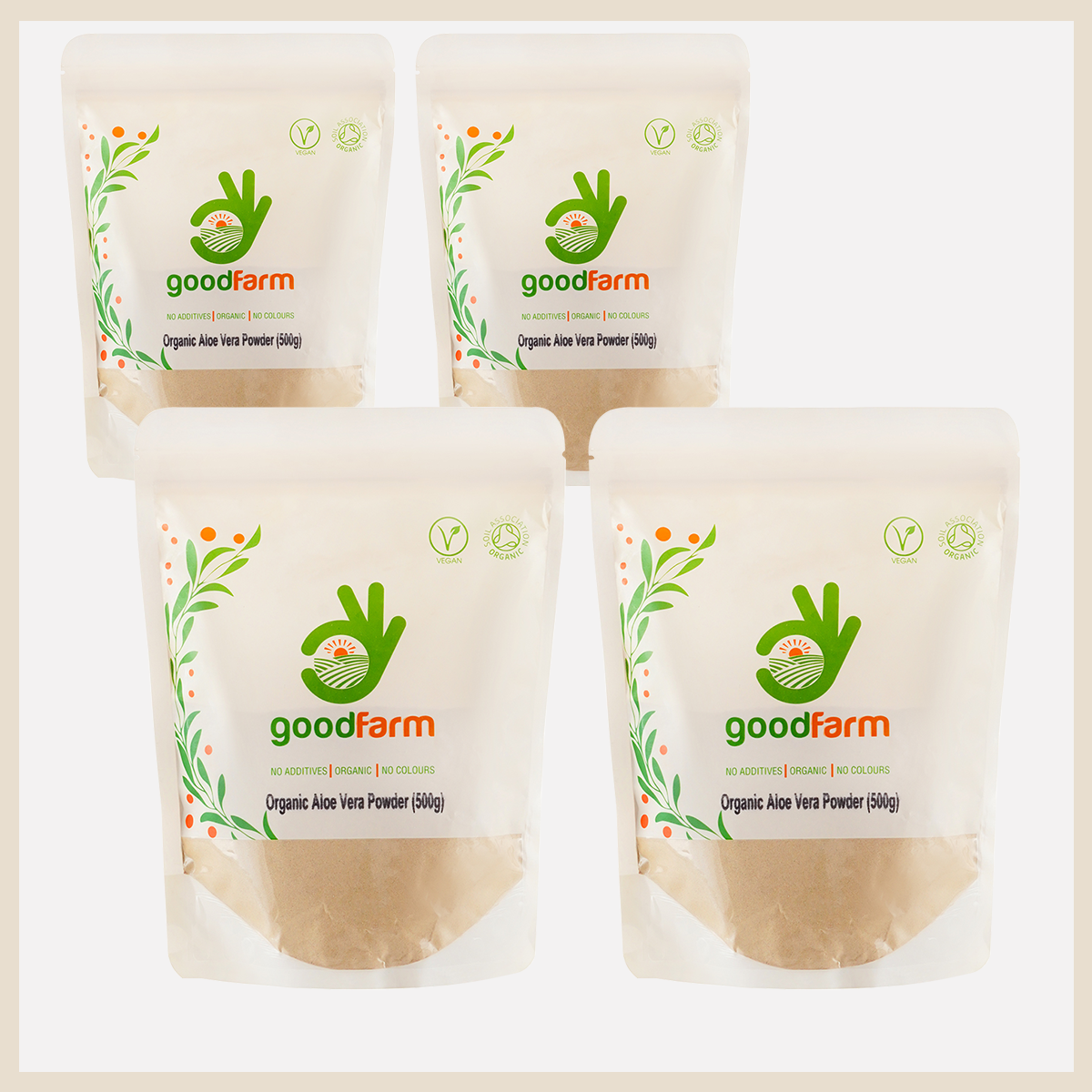 goodFarm Organic Aloe Vera Powder 500g