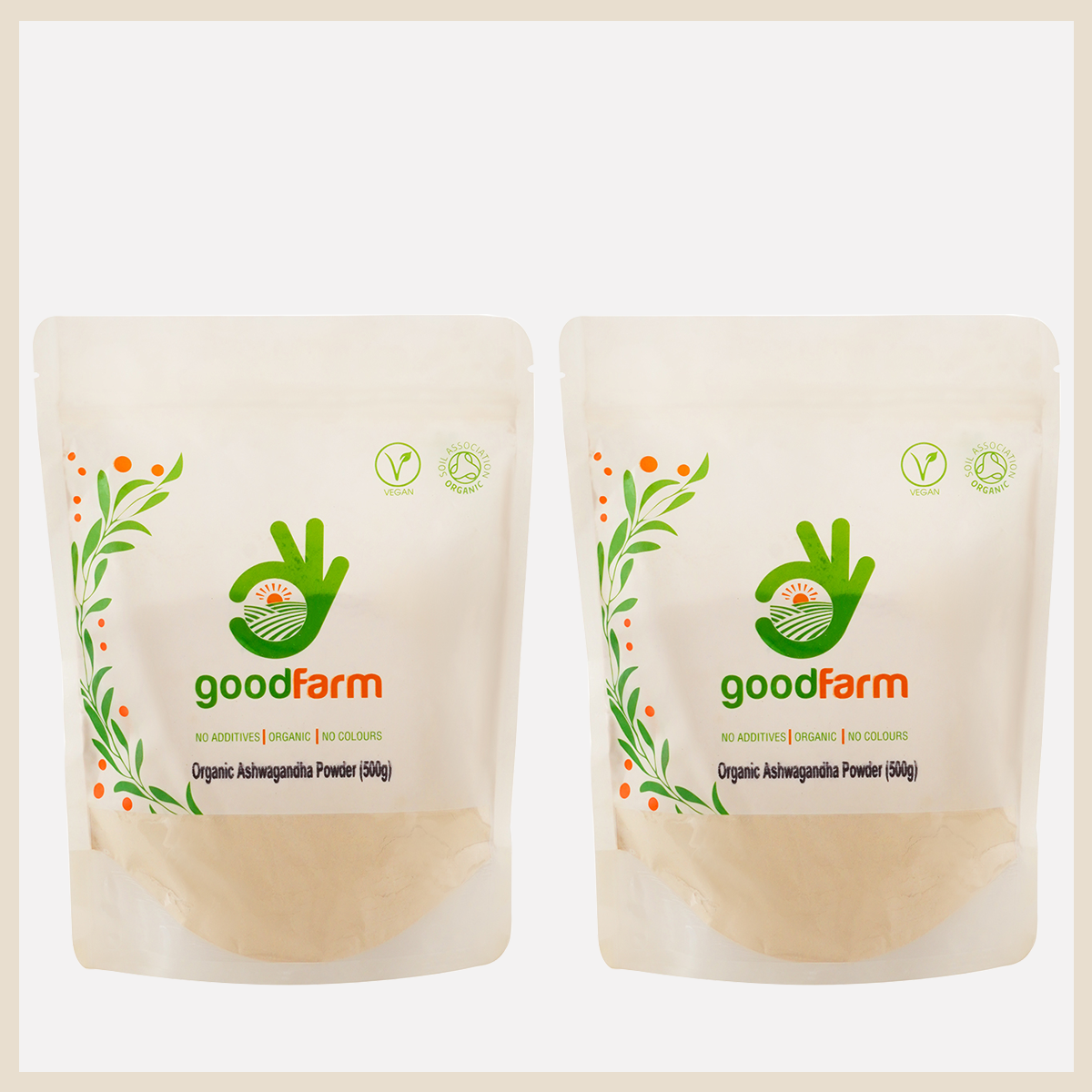 goodFarm Organic Ashwagandha Powder 500g