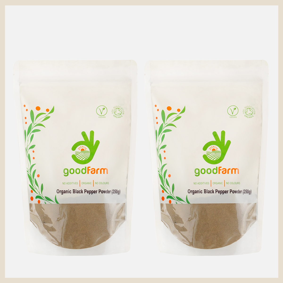 goodFarm Organic Black Pepper Powder 250g