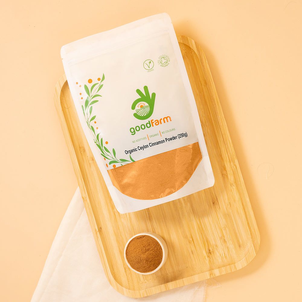 goodFarm Organic Ceylon Cinnamon Powder 250g