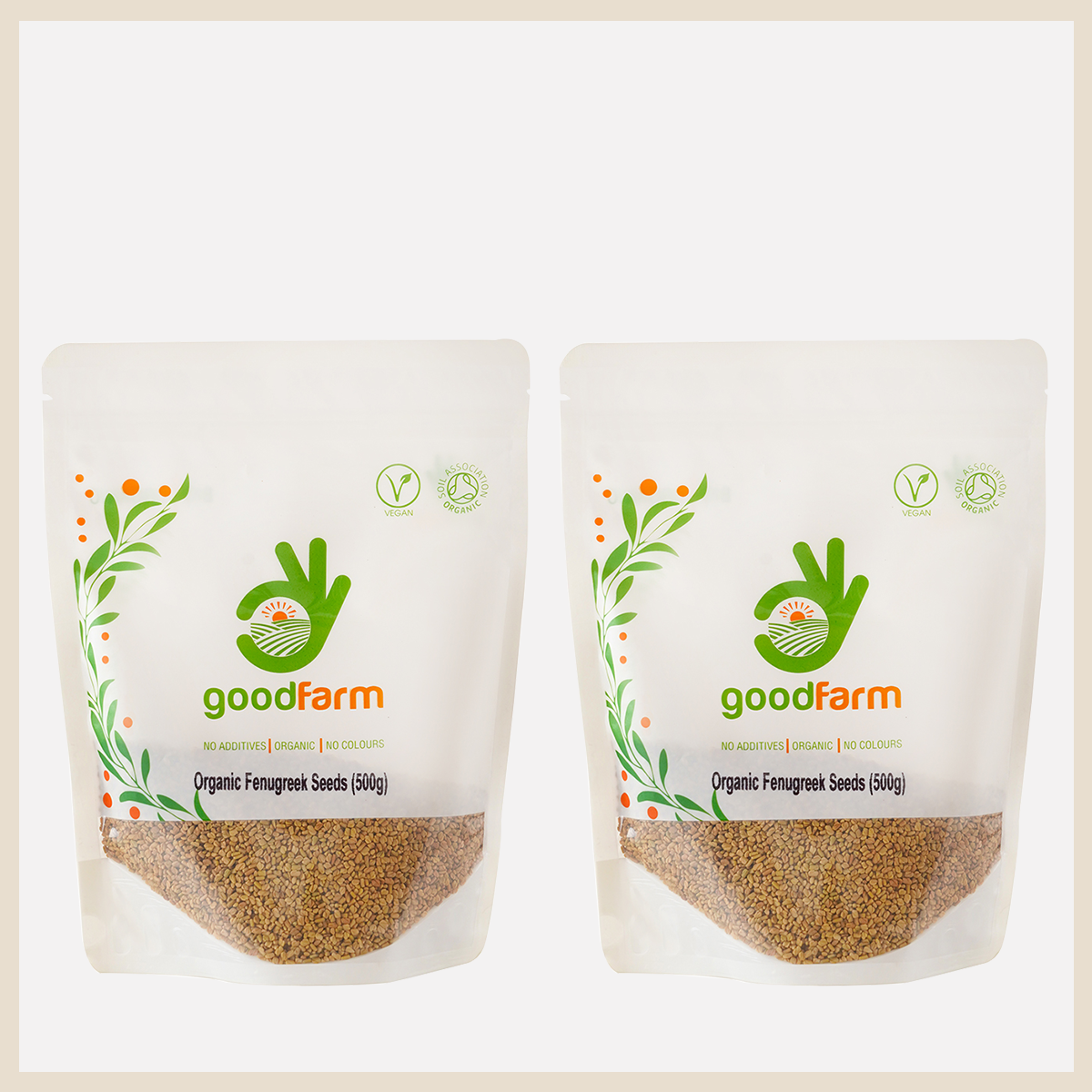 goodFarm Organic Fenugreek Seeds 500g