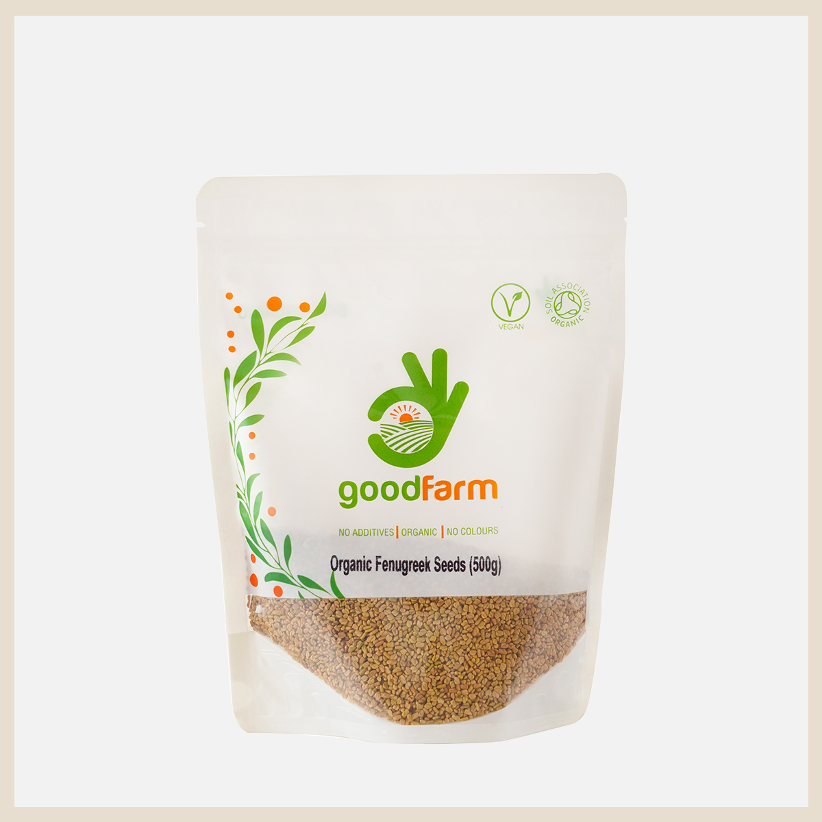 goodFarm Organic Fenugreek Seeds 500g