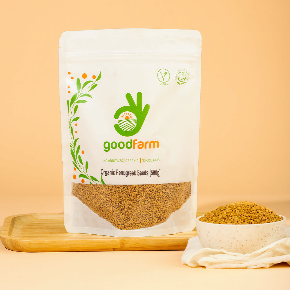 goodFarm Organic Fenugreek Seeds 500g