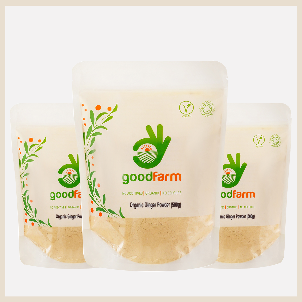 goodFarm Organic Ginger powder 500g