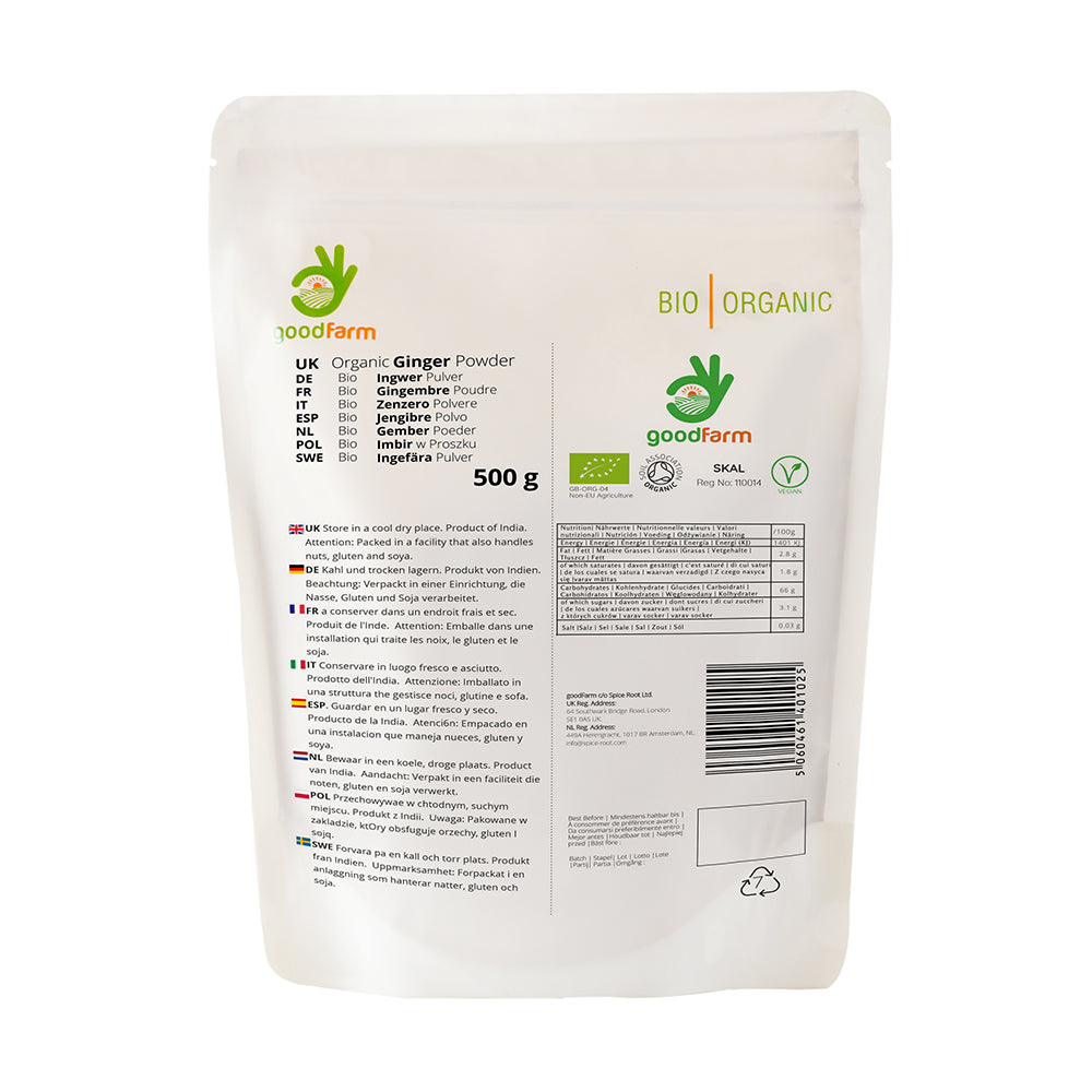 goodFarm Organic Ginger powder 500g