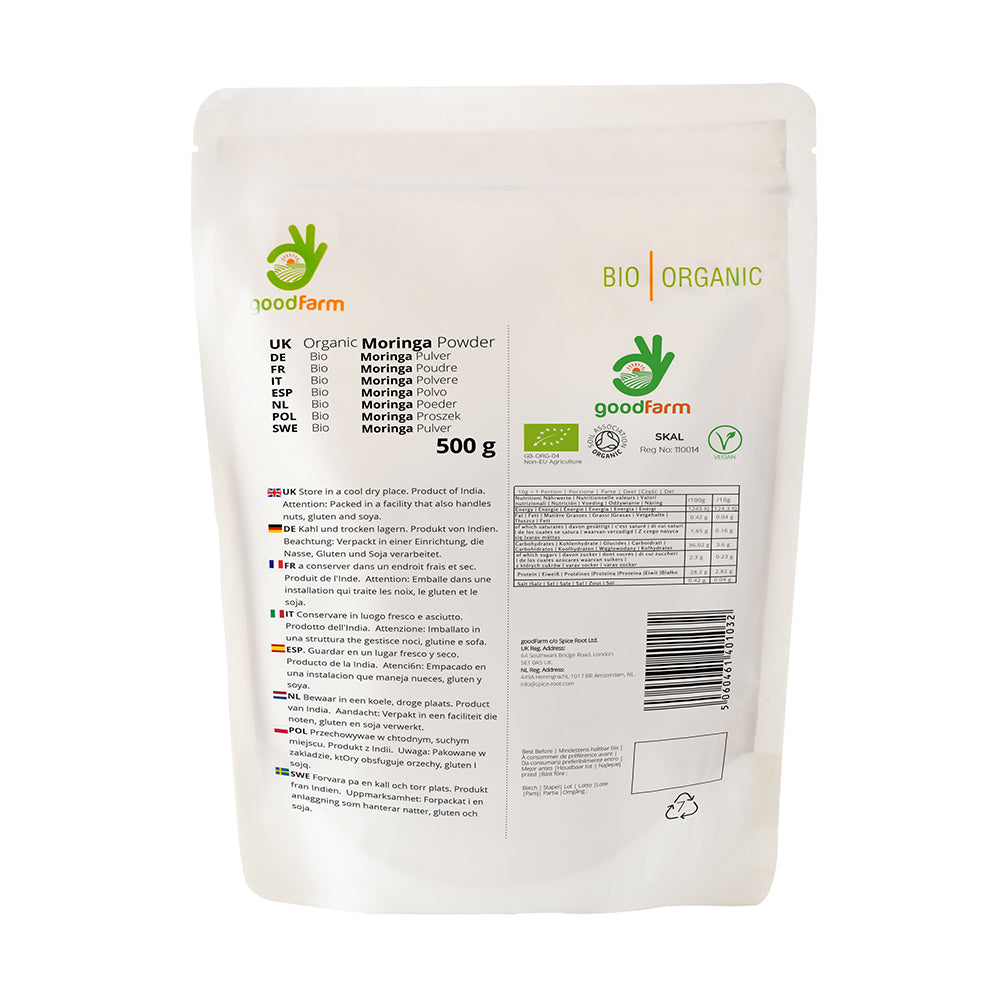 goodFarm Organic Moringa Powder 500g