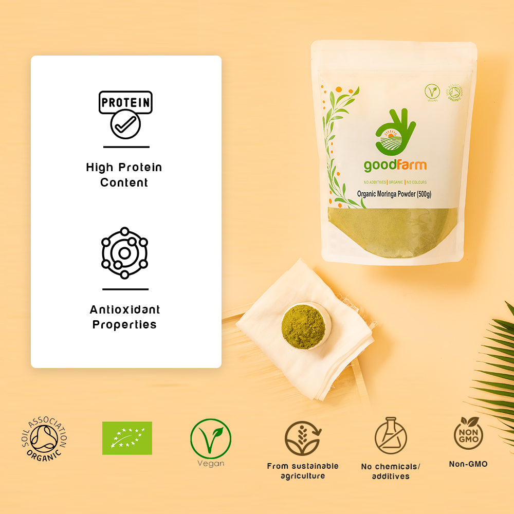 goodFarm Organic Moringa Powder 500g