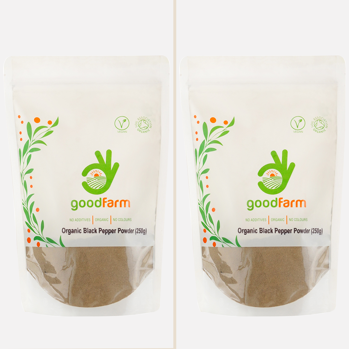 goodFarm Organic Black Pepper Powder 250g