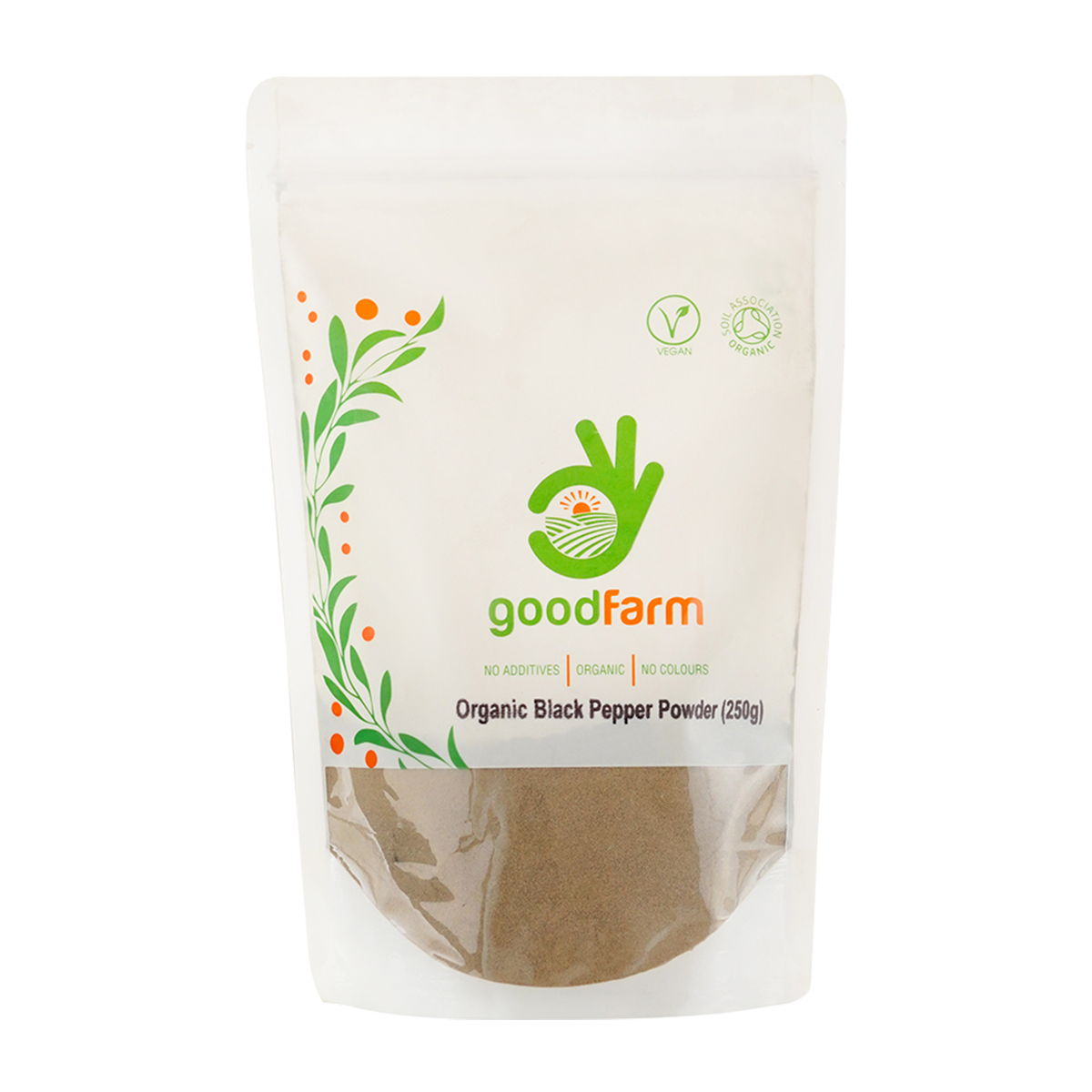 goodFarm Organic Black Pepper Powder 250g